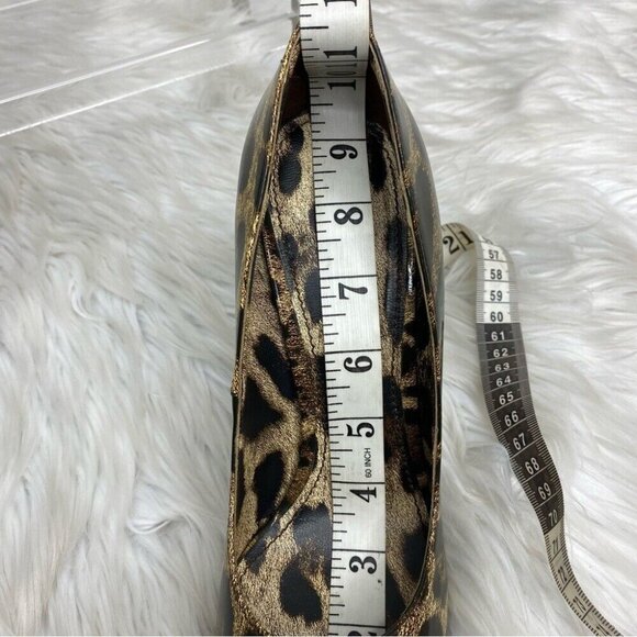 Dolce & Gabbana Women’s Patent Leather Animal Leopard Print Pumps EU 38 - Picture 14 of 16